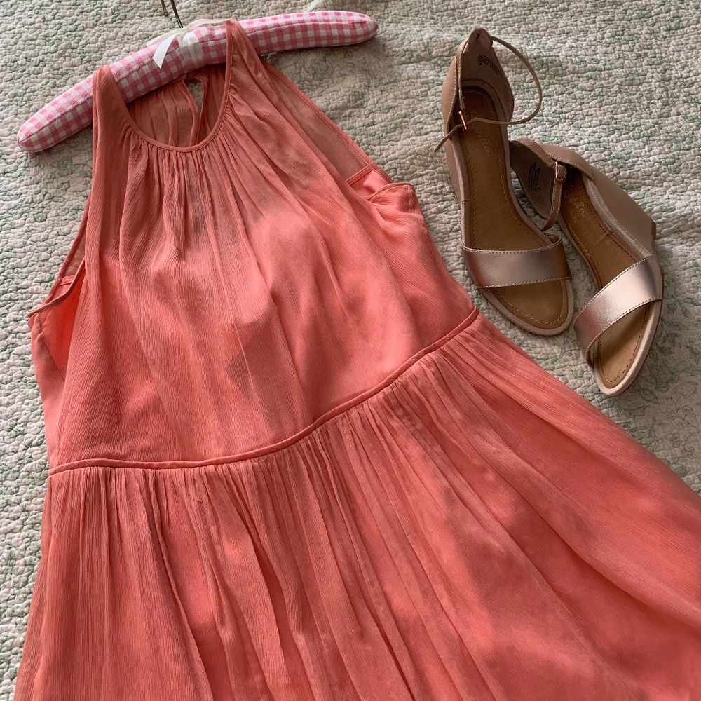 J.Crew Silk Chiffon Megan Special Occasions Dress